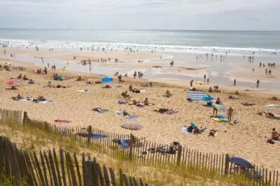 Plage de la tranche sur mer