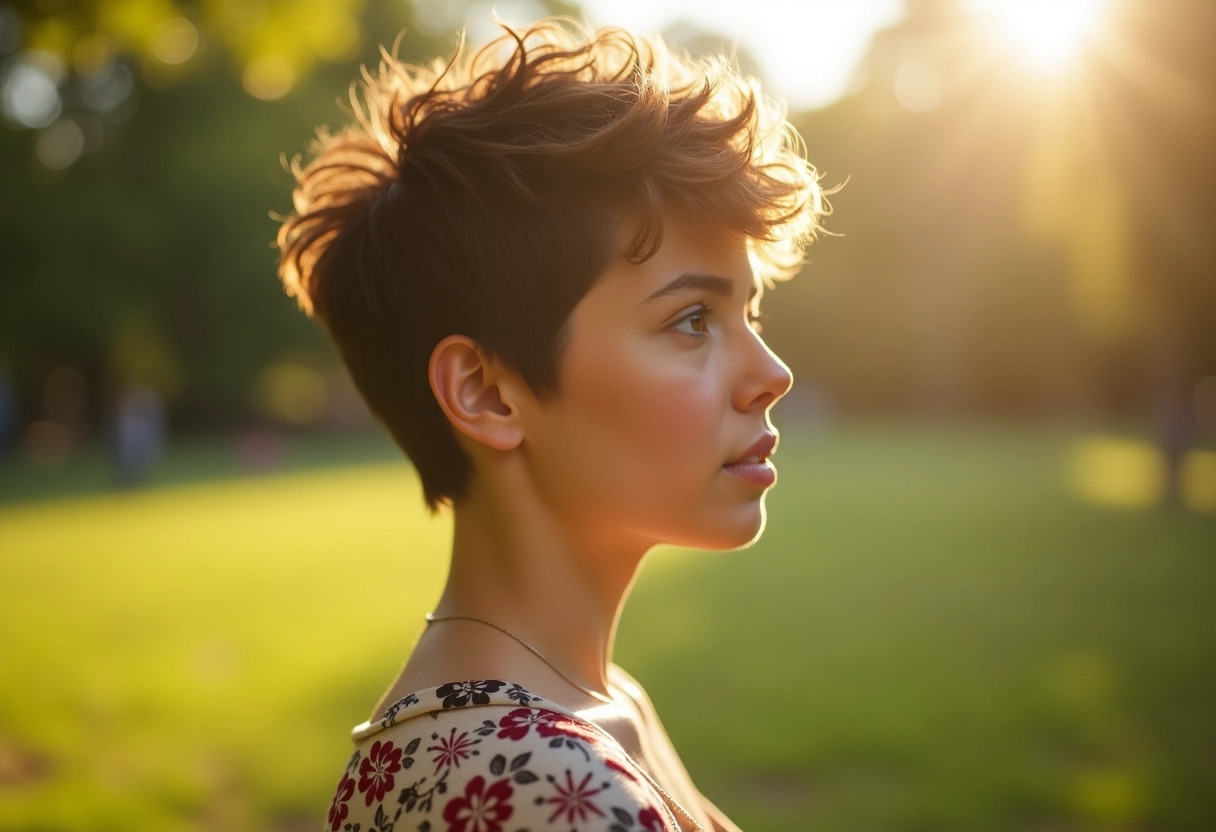 cheveux frisés