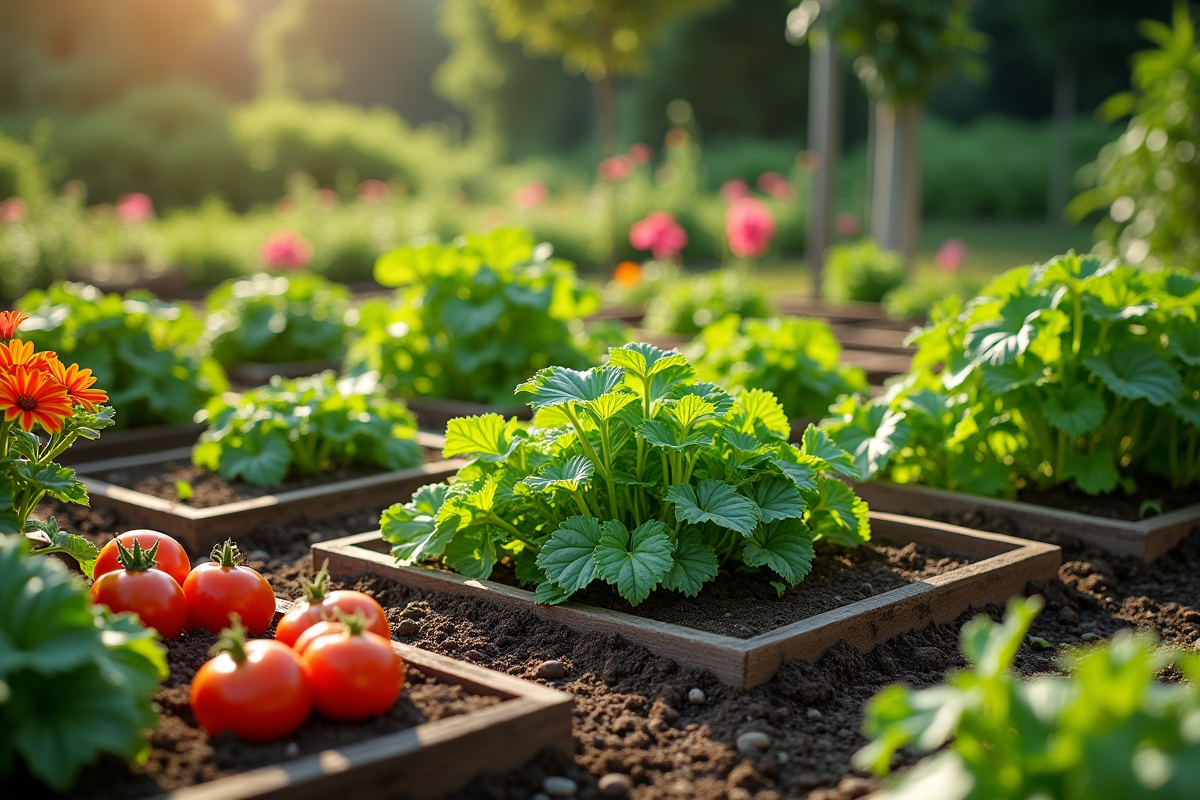 carré potager